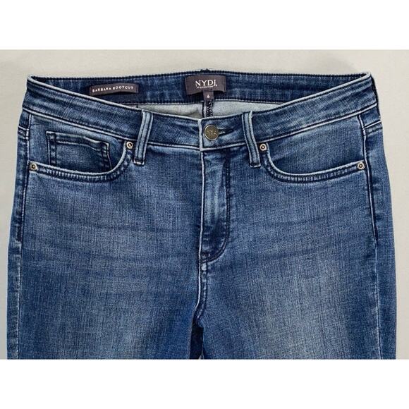 NYDJ Lift/Tuck Barbara Bootcut 5-Pocket Stretch Denim Jeans. Women's 6, GUC! - Picture 6 of 9